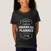 Financiële planner | Cadeauideeën T-shirt (Voorkant)