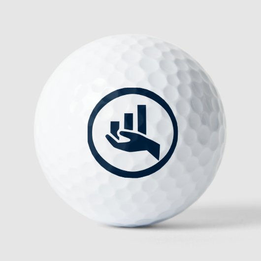 Financiële Planner Dank u! Promotie Golfballen (Voorkant)