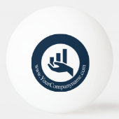 Financiële Planner Dank u! Promotie Pingpongbal (Voorkant)
