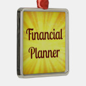Financiële Planner Kerst Ornament (Rechts)