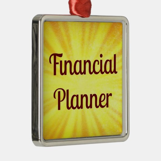 Financiële Planner Kerst Ornament (Rechts)