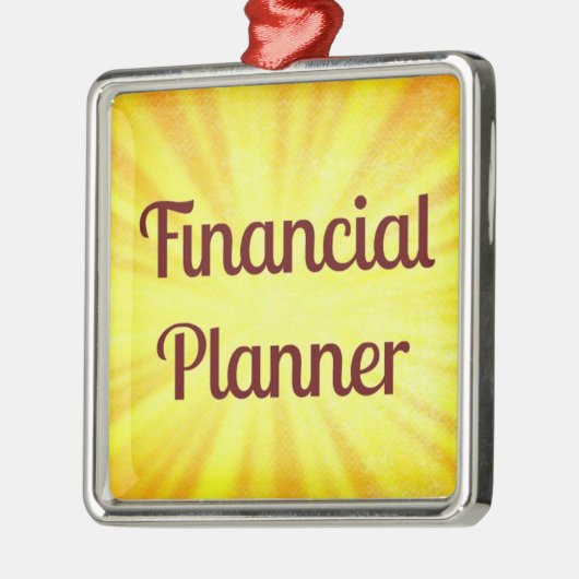 Financiële Planner Kerst Ornament (Links)