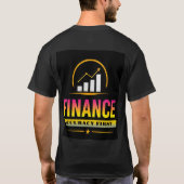 💰 Financiële team professioneel personeel 📊 T-shirt (Achterkant)