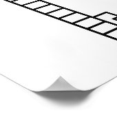 Financiële vrijheid. Debt Payoff Tracker Poster (Hoek)