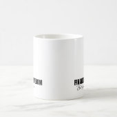 Financiële vrijheid, maar eerst koffie koffiemok (Center)