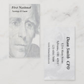 Financiën/Bankwezen Visitekaartje (Voorkant / Achterkant)