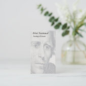 Financiën/Bankwezen Visitekaartje (Staand voorkant)