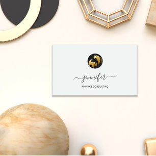 Financiën Consulting Makelaar Accountant Munten Bu Visitekaartje