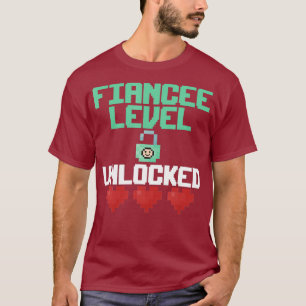 Financiën Gifts Level Ontgrendeld Vrouw Bruid Betr T-shirt
