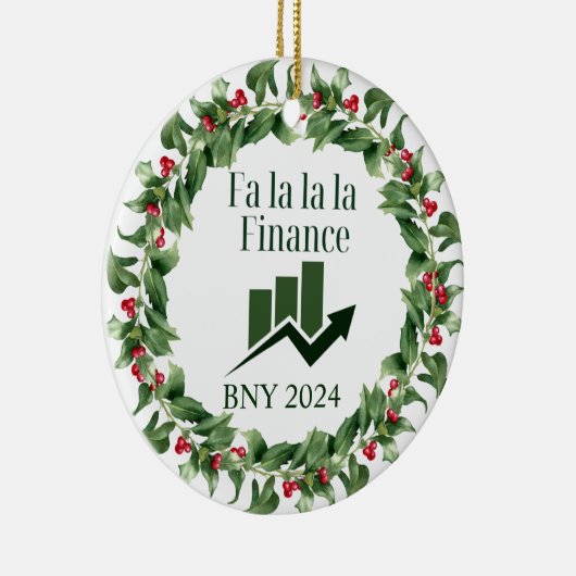Financiën Kerst Ornament (Rechts)