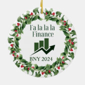 Financiën Kerst Ornament (Achterkant)