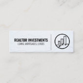 Financiën Logo Mini Visitekaartje (Voorkant)