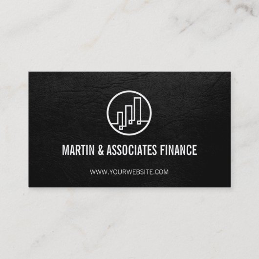 Financiën Logo Visitekaartje (Voorkant)