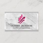 Financiën | Stapelstaafgrafiek | Steen Visitekaartje (Voorkant)