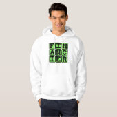 Financier, geldverschaffer hoodie (Voorkant volledig)