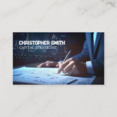 Financiering door investeringsbank contactkaartje (Voorkant)