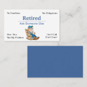 Financiering uit bedrijfspensioenen visitekaartje (Voorkant / Achterkant)