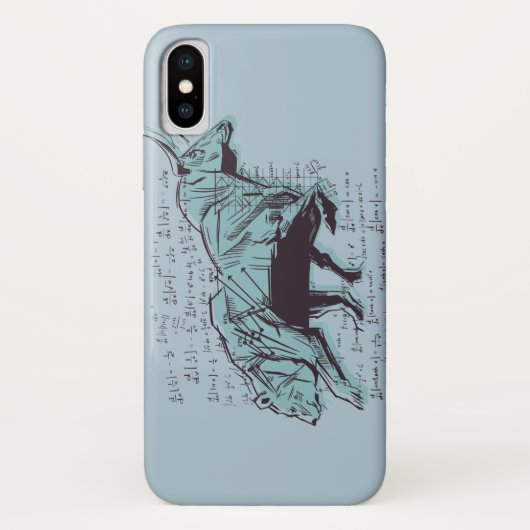 Financiering van aandelenmarktanalyse Case-Mate iPhone case (Achterkant)