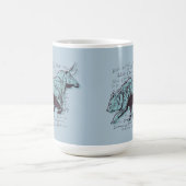 Financiering van aandelenmarktanalyse koffiemok (Center)