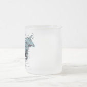 Financiering van aandelenmarktanalyse matglas koffiemok (Center)