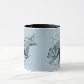 Financiering van aandelenmarktanalyse mok (Midden)