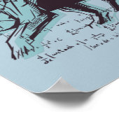 Financiering van aandelenmarktanalyse poster (Hoek)