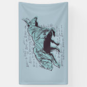 Financiering van aandelenmarktanalyse spandoek (Verticaal)