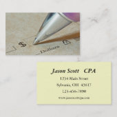 Financiering Visitekaartje (Voorkant / Achterkant)