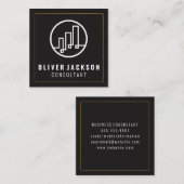 FinancieringsLogo Vierkante Visitekaartje (Voorkant / Achterkant)