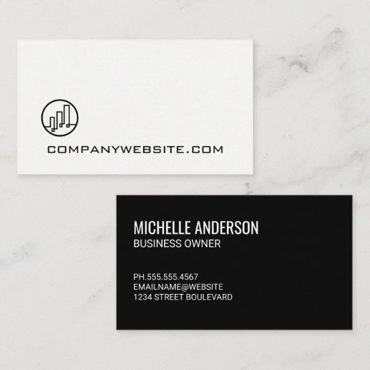 FinancieringsLogo Visitekaartje (Voorkant / Achterkant)