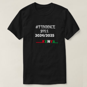 Financieringswet 2024/2025 Kenia T-shirt