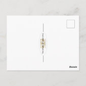 Finch Conversation Postcard Briefkaart (Achterkant)