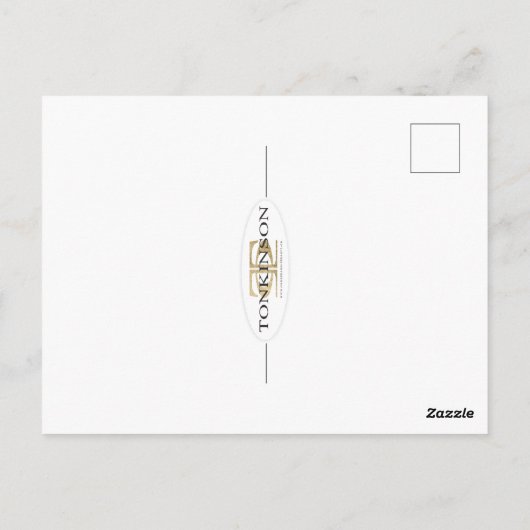 Finch Conversation Postcard Briefkaart (Achterkant)