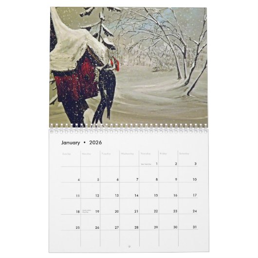 Finch Edition Calendar Kalender (Jan 2026)