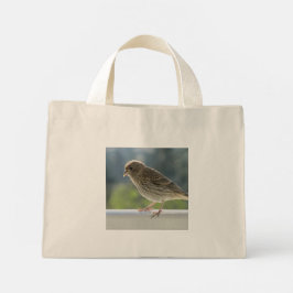 Finch in de Morning Sun. Mini Tote Bag