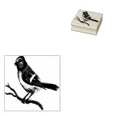 Finch Rubberstempel (Gestempeld)