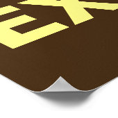 Find a way or excuse poster (Hoek)