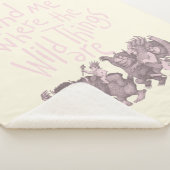 Find Me Where the Wild Things Are Sherpa Deken (3/4)