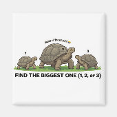 Find the Biggest One Animal World Quest for Toddle Magneet (Voorkant)