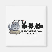 Find the Shadow Chinchilla Animal World Quest for  Magneet (Voorkant)