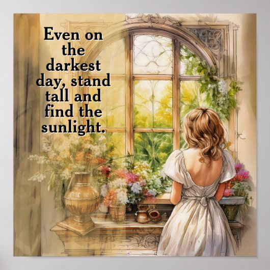 Find The Sunlight Poster (Voorkant)