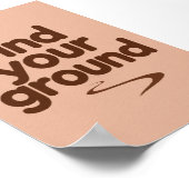 Find Your Ground Kunstprint Poster (Hoek)