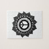 Find your inner peace | Mandala Design Legpuzzel (Horizontaal)
