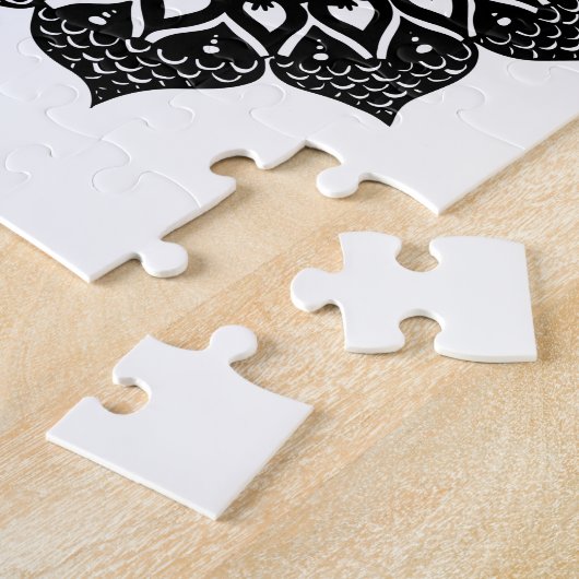 Find your inner peace | Mandala Design Legpuzzel (Zijkant)