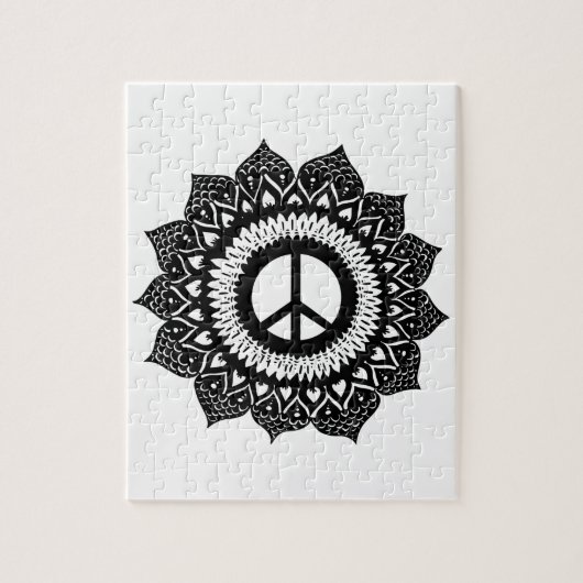 Find your inner peace | Mandala Design Legpuzzel (Verticaal)