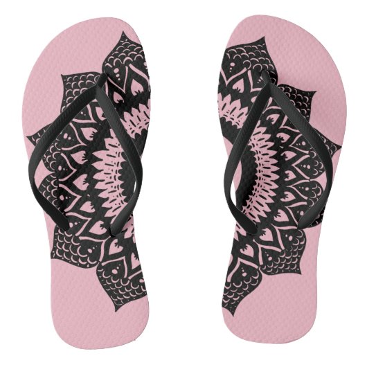 Find your inner peace | Mandala Design Teenslippers (Voetbed)