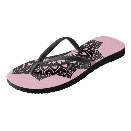 Find your inner peace | Mandala Design Teenslippers (Schuin)