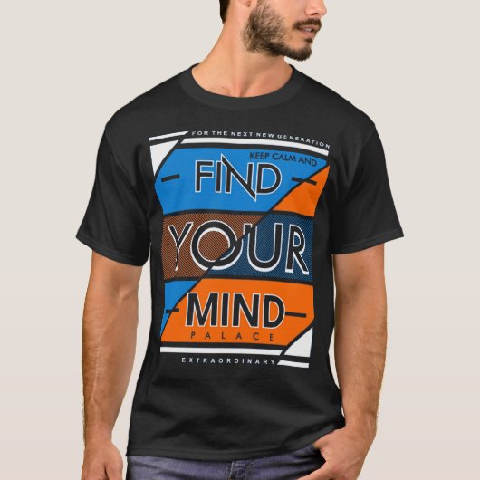 Find your mind t-shirt (Voorkant)