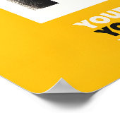 Find Your Passion Art Print Yellow & Black (Hoek)