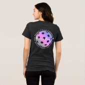 Find your people, find your peace Tri-Blend shirt (Achterkant volledig)